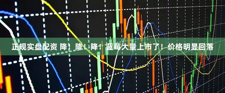 正规实盘配资 降！降！降！蓝莓大量上市了！价格明显回落
