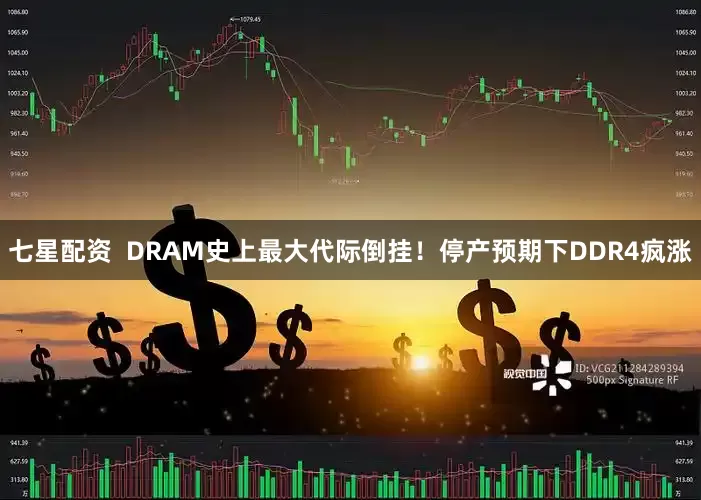 七星配资  DRAM史上最大代际倒挂！停产预期下DDR4疯涨